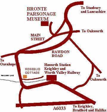 Rosebud Cottage Guest House Haworth Esterno foto